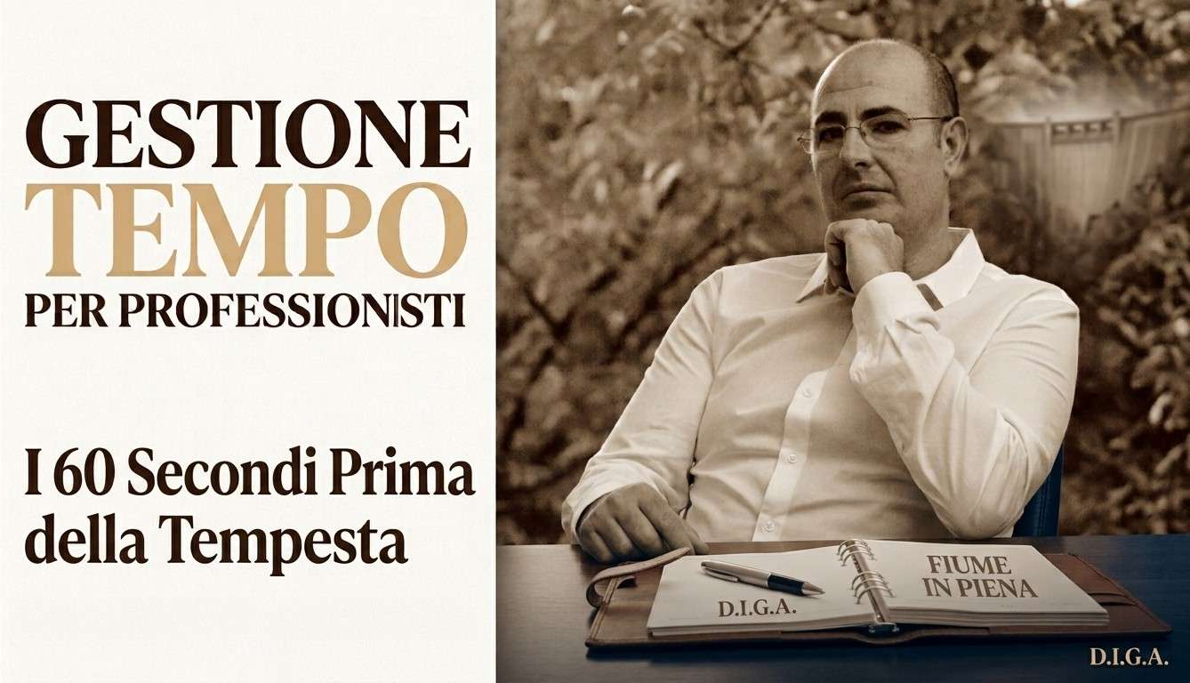 Gestione del tempo per professionisti: i sessanta secondi prima della tempesta